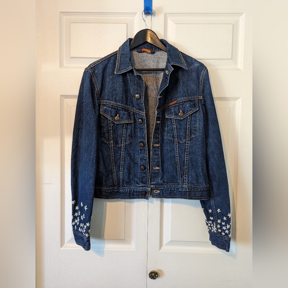 Landlubber Handcrafted Daisy Denim Jacket - Picture 3 of 16